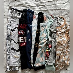 Various Brands of Kids Short Sleeve Tees - Assorted Colors and Sizes